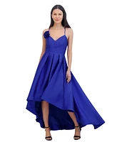 Eliza J Women's V-Neck Sleeveless High-Low Gown