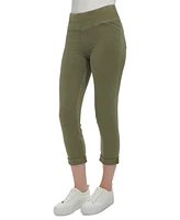 Andrew Marc Sport Women's High-Rise Cuffed Pull-On Pants