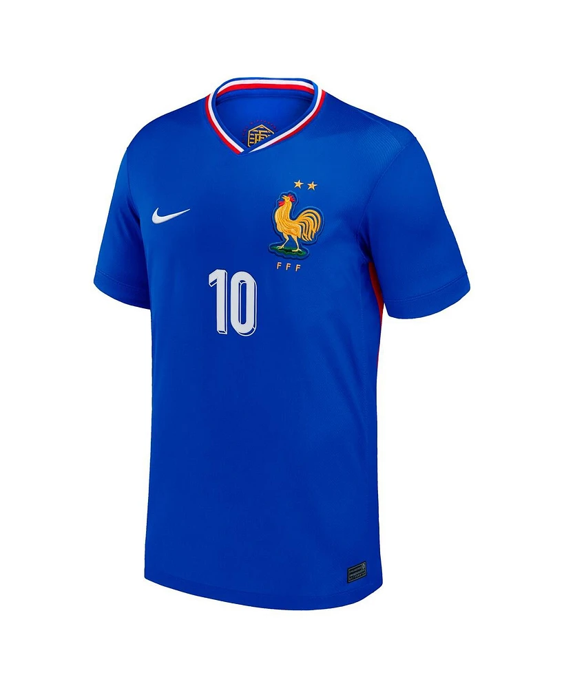 Nike Big Boys and Girls Kylian Mbappe Blue France National Team 2024 Home Replica Jersey