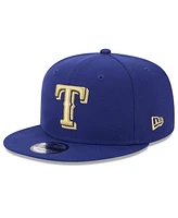 New Era Men's Royal Texas Rangers 2024 Gold Collection 9FIFTY Snapback Hat