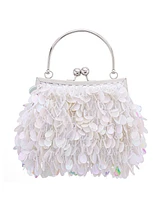 Nina Paillette Frame Pouch