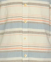 Univibe Big Boys Ravine Stripe Short Sleeve Woven Shirt