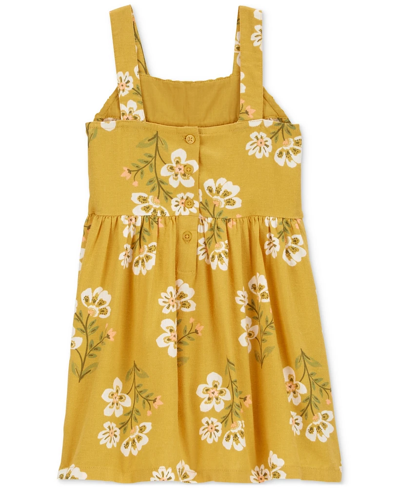 Carter's Toddler Girls Floral-Print Tank Dress