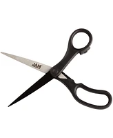 Jam Paper Multi-Purpose Precision Scissors - 8" - Ergonomic Handle Stainless Steel Blades - Sold Individually