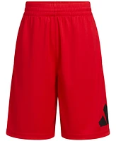 adidas Big Boys Aeroready Elastic-Waist Essential Performance Shorts