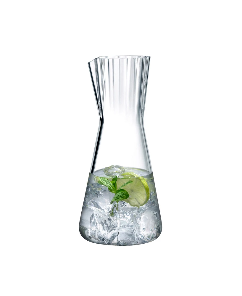 Nude Glass Lady Water Carafe