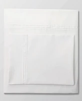 Tribeca Living 350 Thread Count Cotton Percale Extra Deep Pocket Queen Sheet Set