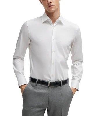 Boss by Hugo Men's Easy-Iron Slim-Fit Dress Shirt