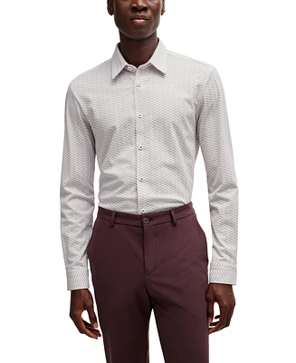 Boss by Hugo Men's Performance Slim-Fit Dress Shirt