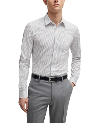 Boss by Hugo Boss Men's Performance Slim-Fit Dress Shirt