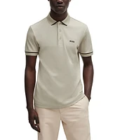 Boss by Hugo Men's Contrast Trim Slim-Fit Polo Shirt