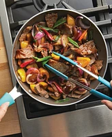 Rachael Ray Cook + Create Aluminum Nonstick 10.5" Stir Fry Pan