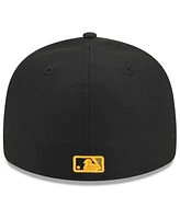 New Era Men's Black Cleveland Guardians 2024 Armed Forces Day Low Profile 59FIFTY Fitted Hat