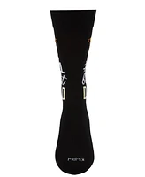 MeMoi Men's 1 Dad Trophy Novelty Crew Sock