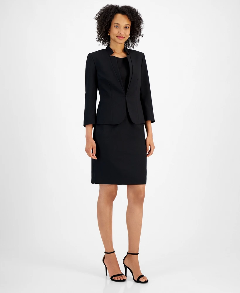 Le Suit Jacket & Empire Sheath Dress