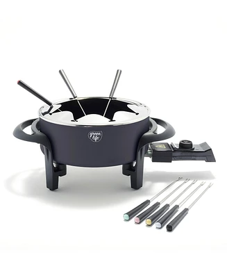 GreenLife Healthy Ceramic Nonstick Fondue Party Set