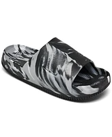 Nike Men's Calm Marbled Slide Sandals from Finish Line