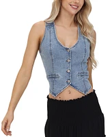 Frye Women's Denim Vest