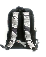 InMocean Boy's Zipper Mouth Backpack Headphone Lunch Set