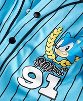 Sonic Big Boys Logo Baseball Shirt & Shorts Set