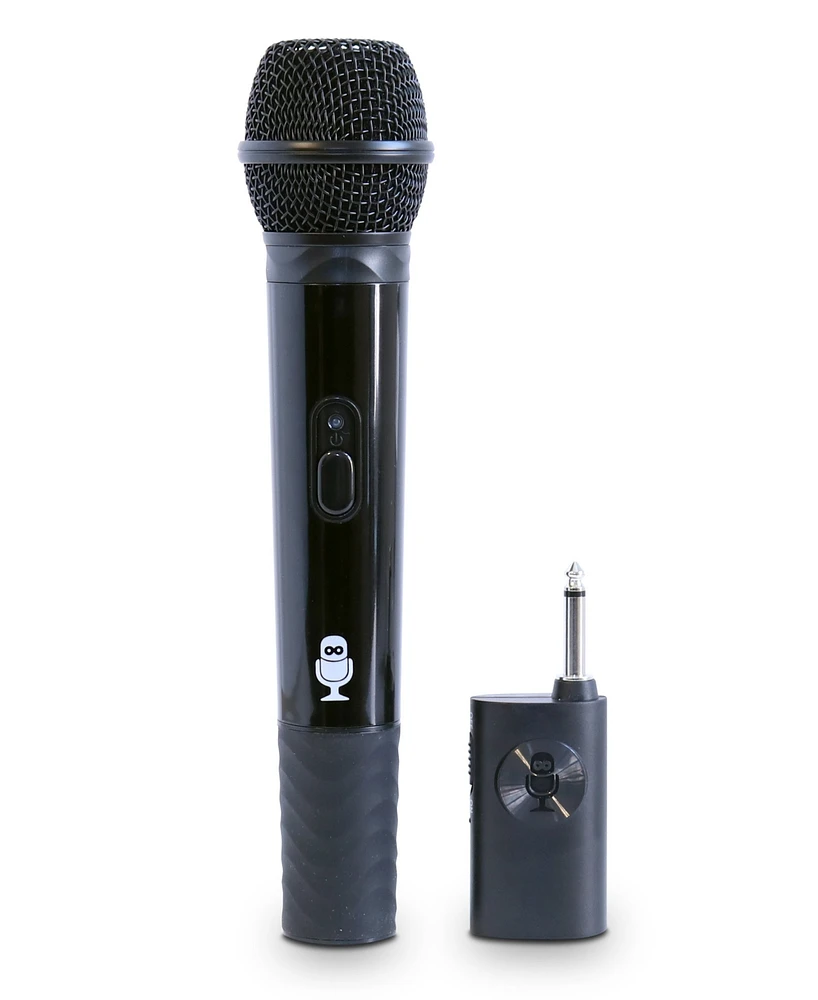 Singing Machine, Portable Handheld, Wireless Microphone for Karaoke, Black