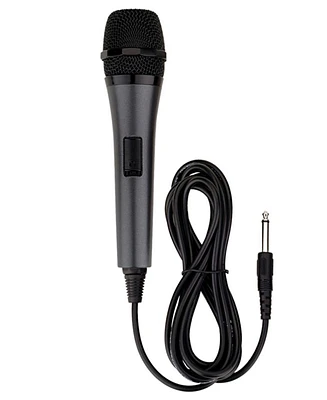 Singing Machine Unidirectional Dynamic Wired Microphone for Karaoke