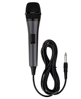 Singing Machine Unidirectional Dynamic Wired Microphone for Karaoke