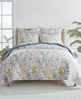 Levtex Ocean Meadow Reversible -Pc. Quilt Set