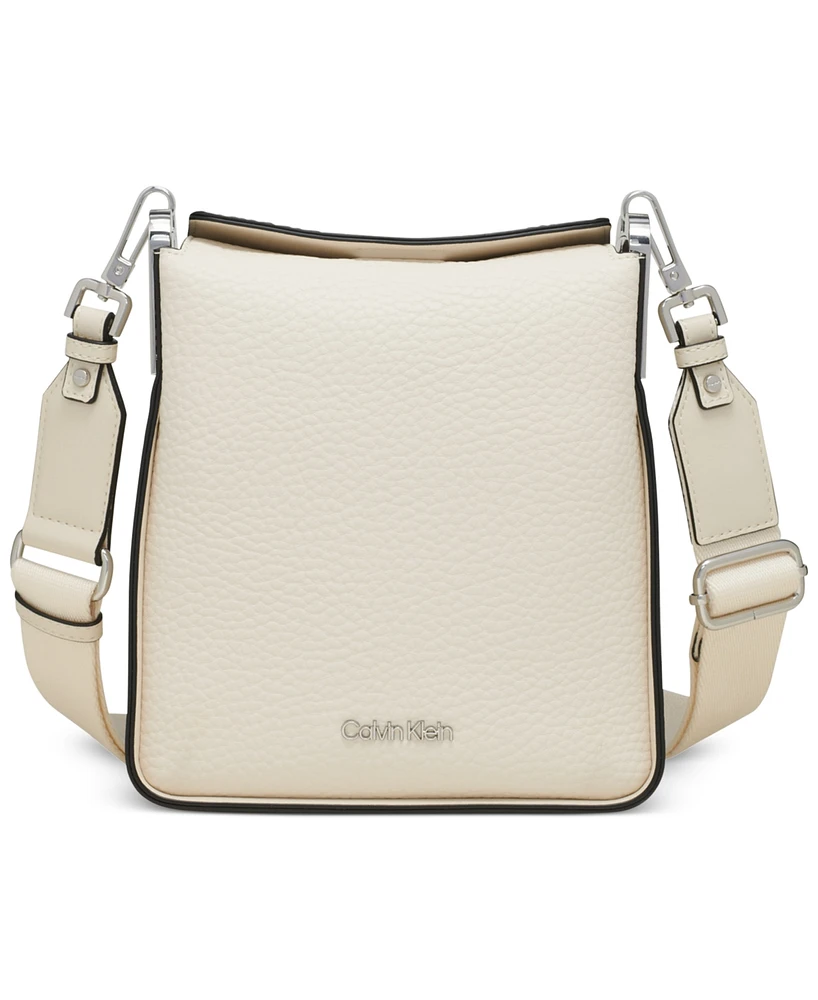 Calvin Klein Fay Small Adjustable Crossbody with Magnetic Top Closure