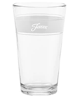 Fiesta Coastal Blues Frame 16-Ounce Tapered Cooler Glass Set of 4