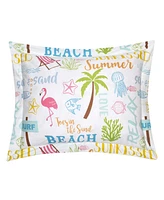 Levtex Beach Days Reversible 3-Pc. Comforter Set, King/California King