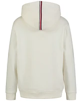 Tommy Hilfiger Big Boys Soft Essential Logo Embroidered Fleece Hoodie