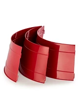 Holiday Lane Red Metal Tree Collar, Created for Macy's