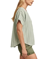 Lucky Brand Women's Popover Camp Shirt