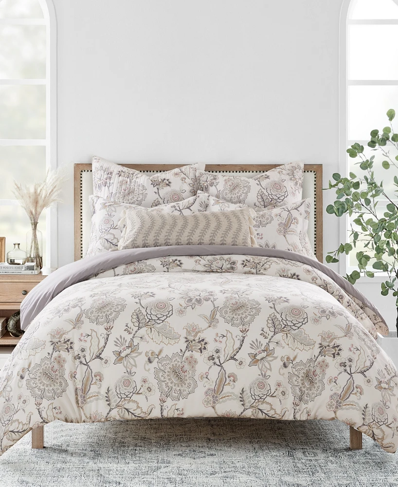 Levtex Ophelia Reversible 3-Pc. Duvet Cover Set, King/California King