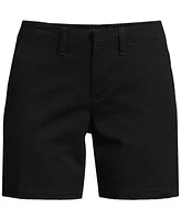 Lands' End Women's Classic 7" Chino Shorts