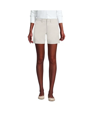 Lands' End Petite Classic 7" Chino Shorts
