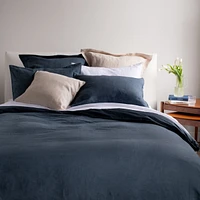 French Linen and Cotton Duvet & Sham Set