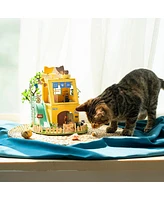 Diy 3D House Puzzle - Cat House 178 pcs