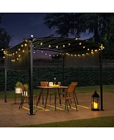 Streamdale Furniture Retractable Canopy Pergola for Outdoor Spaces