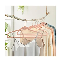 Slickblue Velvet Hangers Pack, Non Slip With Swivel Hook, Slim Space Saving, 30 Pieces