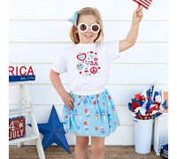 Sweet Wink Girls Bomb Pop Tulle Bow Headband