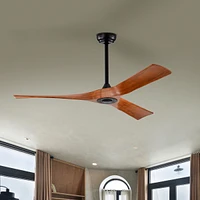 Streamdale Furniture Modern 52" Ceiling Fan with Remote Control, Reversible Motor