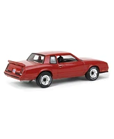 Greenlight Collectibles 1/64 1985 Chevrolet Monte Carlo Ss, Burgundy, Midwest Diecast Greenlight