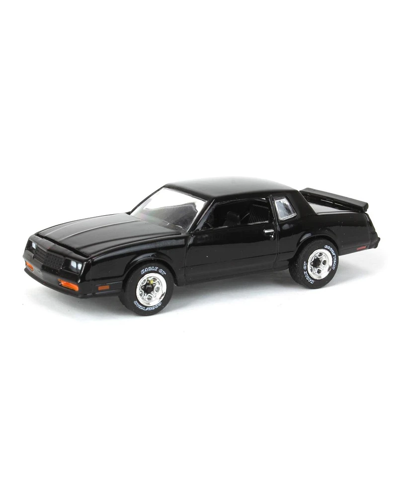 Greenlight Collectibles 1/64 1985 Chevrolet Monte Carlo Ss, Black, Midwest Diecast Greenlight