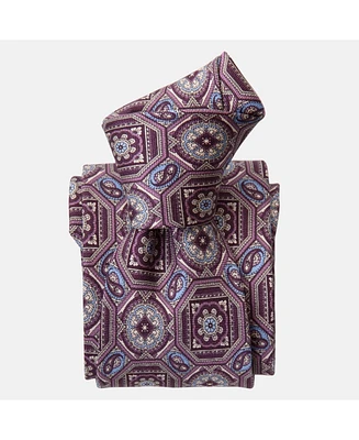 Elizabetta Men's Mantova - Printed Silk Tie for Men