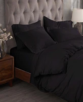 Superior Modal From Beechwood 300 Thread Count Lightweight Duvet Cover Set, King/California King