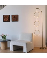 Brightech Nova 74" Modern Dimmable Led Floor Lamp