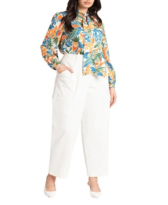 Eloquii Plus Size Carpenter Pant