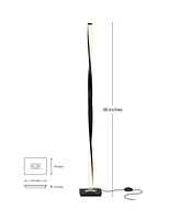 Brightech Helix 48" Dimmable Led Column Floor Lamp